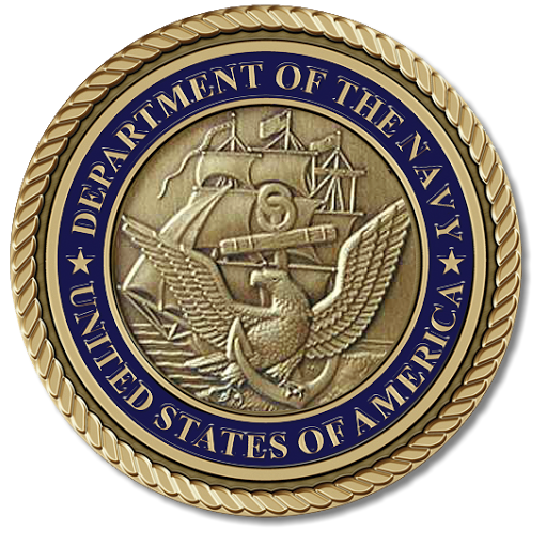 Brass Department of the Navy United States Marine Corps office